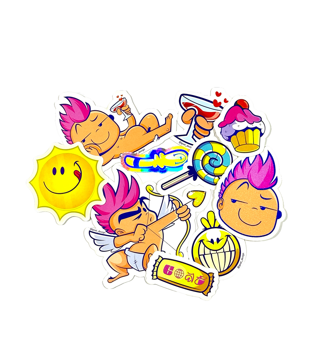 Sweet Violence Stickers
