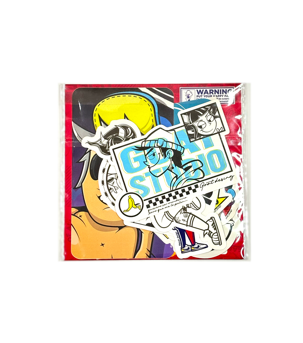 Peguelo Aqui Stickers